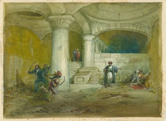 Doorgang onder de Aksa, 1871